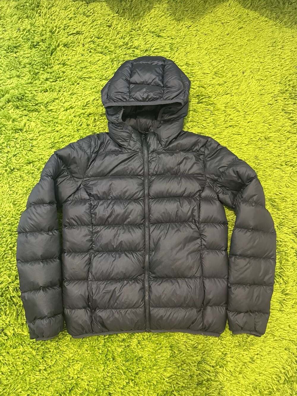 Tna The Little Puff Puffer Jacket Size S Black Hooded